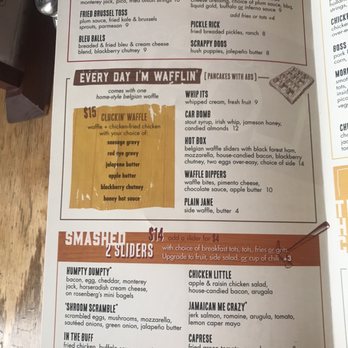 The Lobby - Menu - New American Near Me - Denver, Colorado