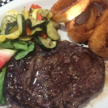 Black Bear Diner - Medium Rib Eye but came out Well done - Diners Near Me - Colma, California