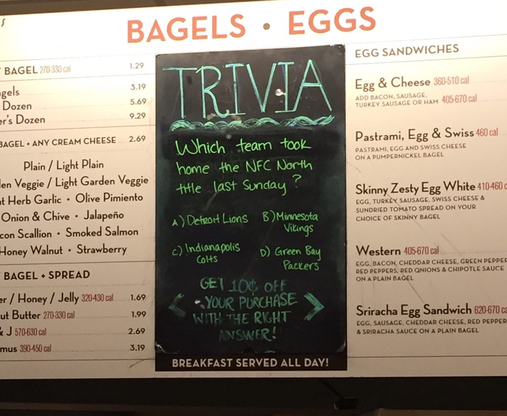 BRUEGGER’S BAGELS AND CARIBOU COFFEE Updated June 2024 3300