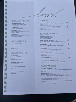 Menu photo 7 Loom Comfort Kitchen & Cocktails Macon, GA