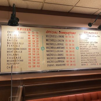 Modern Apizza - Old menu - Pizza Near Me - New Haven, Connecticut