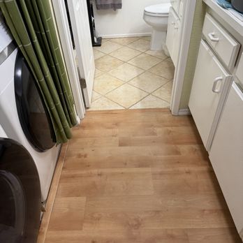 Luxe Cabinets & Fixtures - 27 year old laminate floor Pergo - Cabinetry Near Me - Anaheim, California Luxe Cabinets & Fixtures - 27 year old laminate floor Pergo - Cabinetry Near Me - Anaheim, California