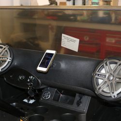 PDA Road Gear - Custom Speaker Pods for Golf Cart