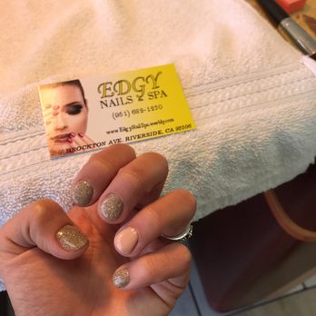 Edgy Nails & Spa - Got my nails done this morning with Jessica. She did an awesome job. Tried the s&s dipping powder. Check this place out! - Nail Salons Near Me - Riverside, California