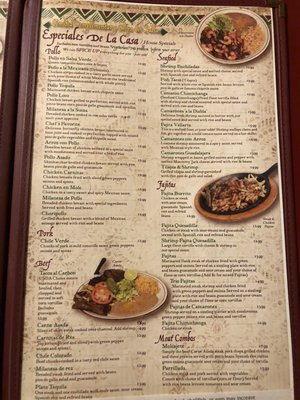 Menu photo 2 El Tequila Mexican Grill Waseca, MN