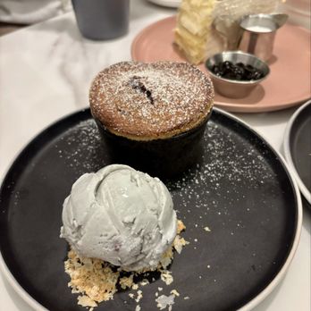 Prince Tea House - Purple Yam Soufflé. - Desserts Near Me - New York, New York