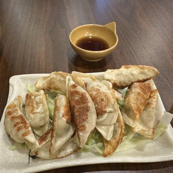 Julie's Noodles - Ahh, they brought out the sauce. Now I can begin eating the 13. Chicken Pot Stickers - Noodles Near Me - Austin, Texas Julie's Noodles - Ahh, they brought out the sauce. Now I can begin eating the 13. Chicken Pot Stickers - Noodles Near Me - Austin, Texas