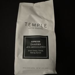 Dharma beans ground.