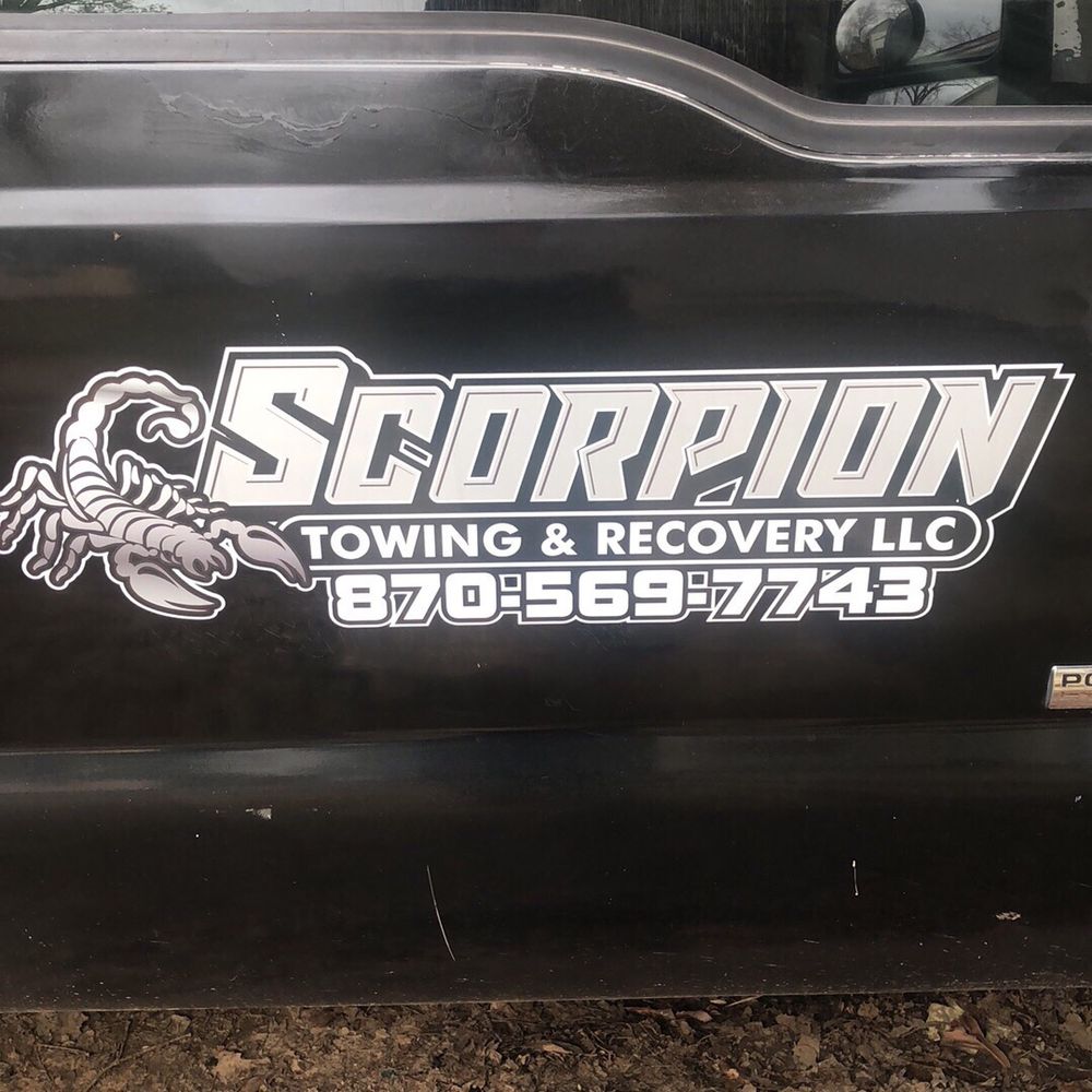 SCORPION TOWING & RECOVERY Towing 110 Mchue Rd, Batesville, AR