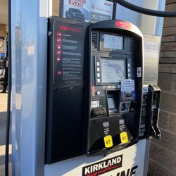 Costco Gasoline - Long hoses, so you can pump either side. Bathrooms at the gas pumps! Thanks!