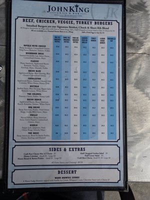 Menu photo 5 JohnKing Grill & Dueling Pianos Charleston, SC