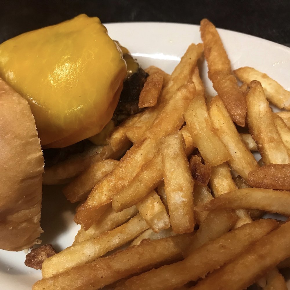 Brooks Burgers - Junior burger, perfect size for me, only cooked medium/well. Fries are excellent! - Hot Dogs Near Me - Naples, Florida Brooks Burgers - Junior burger, perfect size for me, only cooked medium/well. Fries are excellent! - Hot Dogs Near Me - Naples, Florida