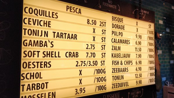 Menu photo 2 Pesca Amsterdam, NH