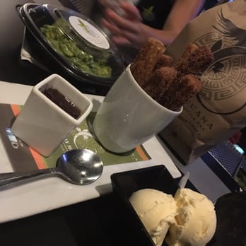 Flying Iguana - Stuffed churros side of ice cream! Yasssss honey! - Latin American Near Me - Neptune Beach, Florida Flying Iguana - Stuffed churros side of ice cream! Yasssss honey! - Latin American Near Me - Neptune Beach, Florida
