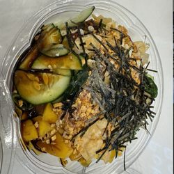 Poke Bowl - Poke bowl with salmon