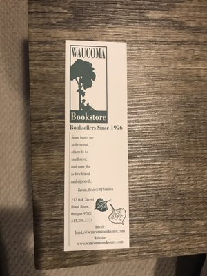 Waucoma Bookstore by null