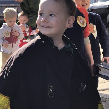 Fantastic Fire Department - Lennon loving his fire truck party! - Party Equipment Rentals Near Me - Phoenix, Arizona