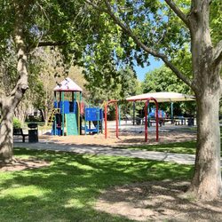 Delta Gardens Park - Play structure and group party area
