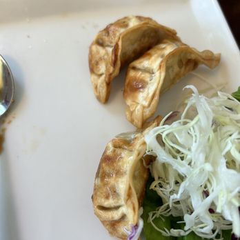 Thai Thai Kitchen Stanwood - Less than half the potstickers. We were hungry! - Thai Near Me - Stanwood, Washington