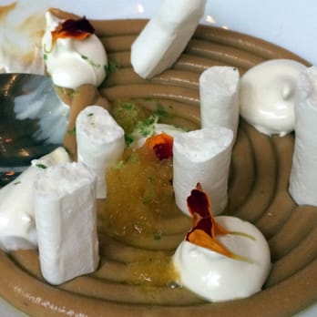 China Chilcano - Suspiro limena (condensed milk custard with meringue and passion fruit toppings) - Peruvian Near Me - Washington, DC, District of Columbia