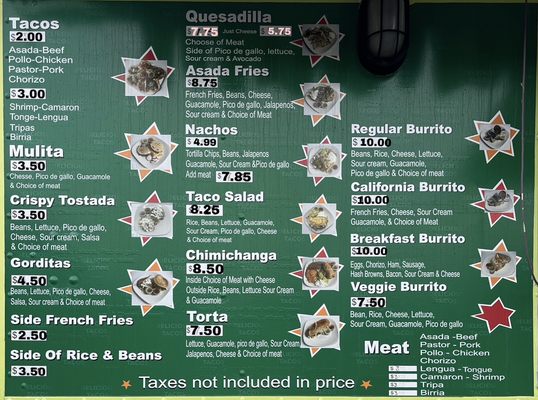 Menu photo 1 Delicious Tacos Vancouver, WA Menu photo 1 Delicious Tacos Vancouver, WA