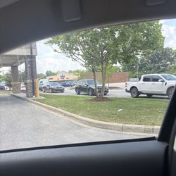 Kroger - The line for the pharmacy.