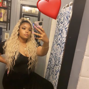 Hassadity Hair - Half up half down , colored and styled this wig - Hair Extensions Near Me - Queens, New York Hassadity Hair - Half up half down , colored and styled this wig - Hair Extensions Near Me - Queens, New York
