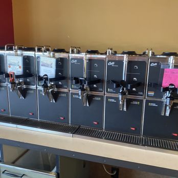 Cafe Des Croissants - A variety of self serve coffee - Bakeries Near Me - Santa Rosa, California