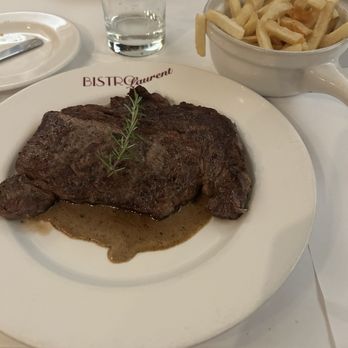 BL Brasserie - Ribeye w peppercorn sauce - French Near Me - Paso Robles, California BL Brasserie - Ribeye w peppercorn sauce - French Near Me - Paso Robles, California