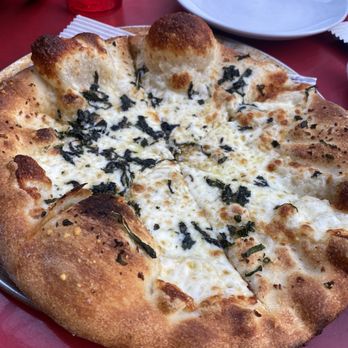 Pizza 216 - ($12.50) Margherita Pizza without the red sauce (it comes with an olive oil base already) - 11 Oct. 2024 - Bars Near Me - Cleveland, Ohio Pizza 216 - ($12.50) Margherita Pizza without the red sauce (it comes with an olive oil base already) - 11 Oct. 2024 - Bars Near Me - Cleveland, Ohio
