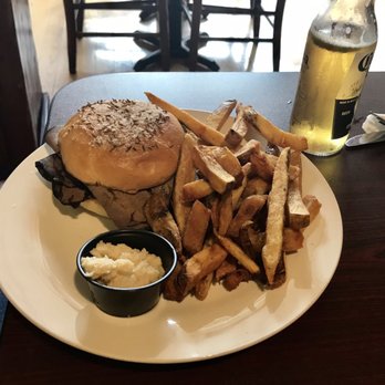 Fitzgibbon's - Dad had Beef on Weck! Outta this world flavorful! - Irish Pub Near Me - Medina, New York Fitzgibbon's - Dad had Beef on Weck! Outta this world flavorful! - Irish Pub Near Me - Medina, New York