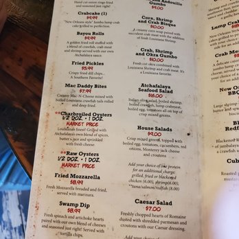 Atchafalaya Seafood - Menu June 2023 - Seafood Near Me - Picayune, Mississippi Atchafalaya Seafood - Menu June 2023 - Seafood Near Me - Picayune, Mississippi