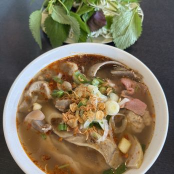 Saigon Dish - 22.  Bun Bo Hue Dac Biet  Spicy beef noodle - Special combo - Vietnamese Near Me - Lawndale, California
