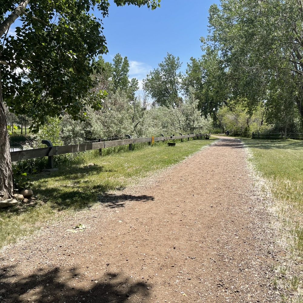 Koa Lakeside - Walking path around lake - RV Parks Near Me - Fort Collins, Colorado Koa Lakeside - Walking path around lake - RV Parks Near Me - Fort Collins, Colorado