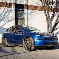 2026 Tesla Model Y - Lifted Wheels and Tires Installed