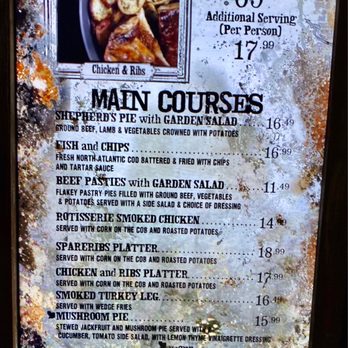 Three Broomsticks - 11.21.22 main courses - British Near Me - Orlando, Florida Three Broomsticks - 11.21.22 main courses - British Near Me - Orlando, Florida