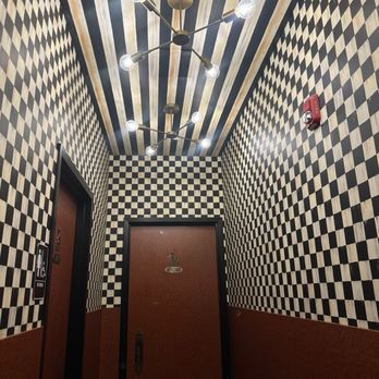 Chit Chat Diner - Bathroom hallway- def could get some neat artsy pics here! - Diners Near Me - West Orange, New Jersey Chit Chat Diner - Bathroom hallway- def could get some neat artsy pics here! - Diners Near Me - West Orange, New Jersey