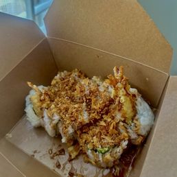 Shrimp Crunch Handroll
