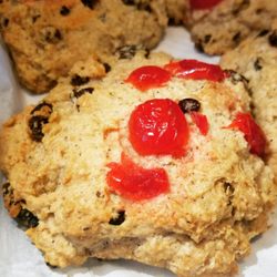 Camella's Kitchen - Coconut buns are one of our favorite Caribbean treats! Find them at our pop-up events. These are also know as rock cakes or drops.