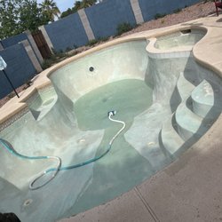 Orange Leaf Pool Care - Treated and refilling