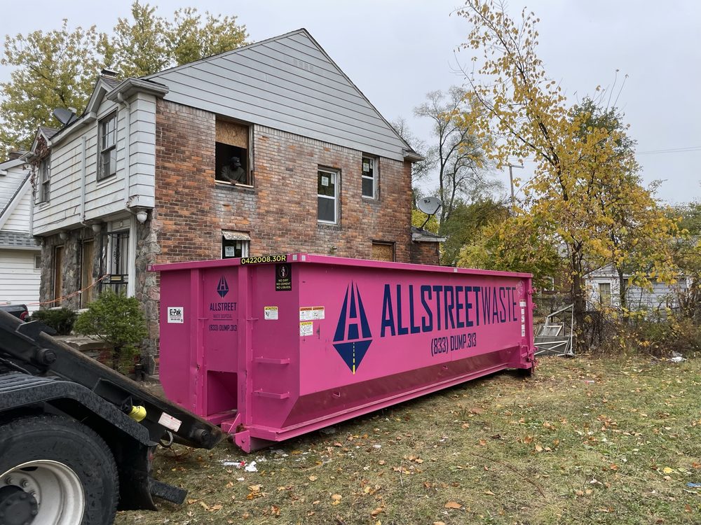 ALL STREET WASTE DISPOSAL Updated September 2024 14 Photos Detroit, Michigan Dumpster