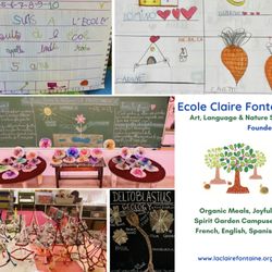Ecole Claire Fontaine - Now Enrolling for 2025-2026. PM Sessions at Fontaine Campus include theater, journalism, individual reading & writing instruction, and music