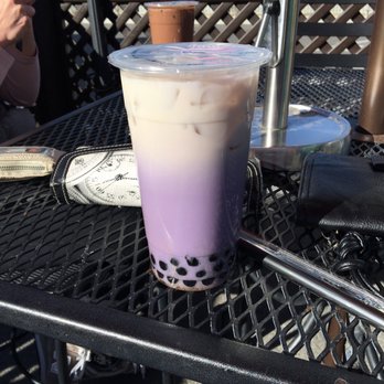 Bubble Tea Station Cafe - Taro milk tea with soy - Bubble Tea Near Me - Reno, Nevada Bubble Tea Station Cafe - Taro milk tea with soy - Bubble Tea Near Me - Reno, Nevada