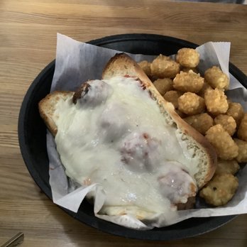 Harvest Moon - Extra cheesy meatball sub. They call it the moon meat sub - Pizza Near Me - Albany, Georgia