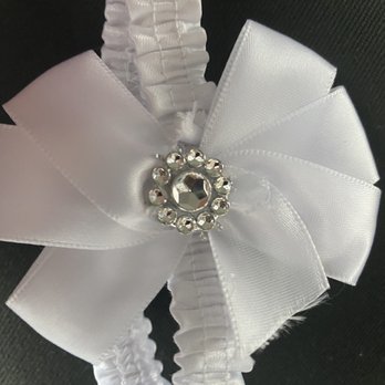 Gesinee's Bridal - Cut end of headpiece above stud is showing - Bridal Near Me - Concord, California Gesinee's Bridal - Cut end of headpiece above stud is showing - Bridal Near Me - Concord, California