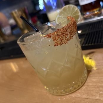 Moonwalk - Red chili, pineapple margarita, hitting the spot - Cocktail Bars Near Me - Albuquerque, New Mexico