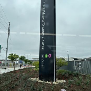 LAX Metro Transit Center - Big Signage - Public Transportation Near Me - Los Angeles, California LAX Metro Transit Center - Big Signage - Public Transportation Near Me - Los Angeles, California