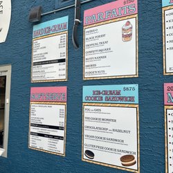 Dug & Betty’s Ice Creamery - Menu
