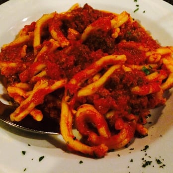 Al Dente Restaurant - Fusilli Bolognese - Italian Near Me - Boston, Massachusetts