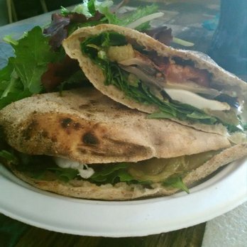 Noble Eatery - Vegetali sandwich: Portobello mushrooms, roasted tomato, fresh mozzarella and Anaheim Chiles. Ding! Ding! We have a winner! - Sandwiches Near Me - Phoenix, Arizona